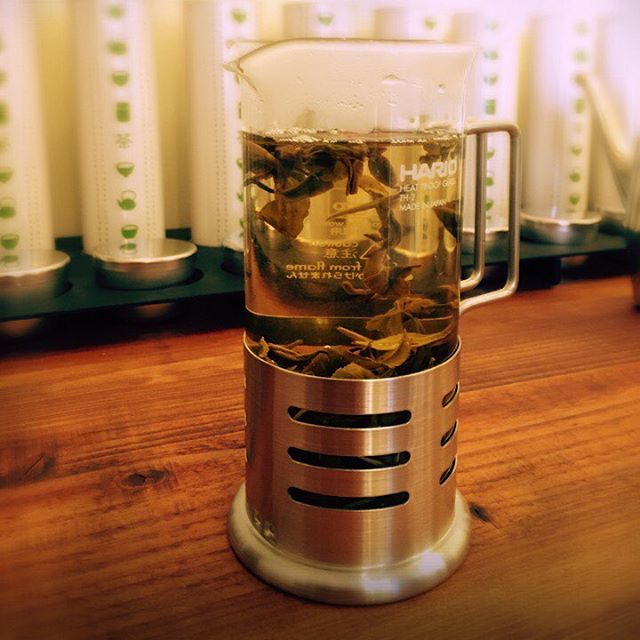 今日のtea福建省のジャスミン茶です。手作業で香り付けした香り高い花茶です。#ふくちゃ #jasmine #ジャスミン茶 #lovetea #tea